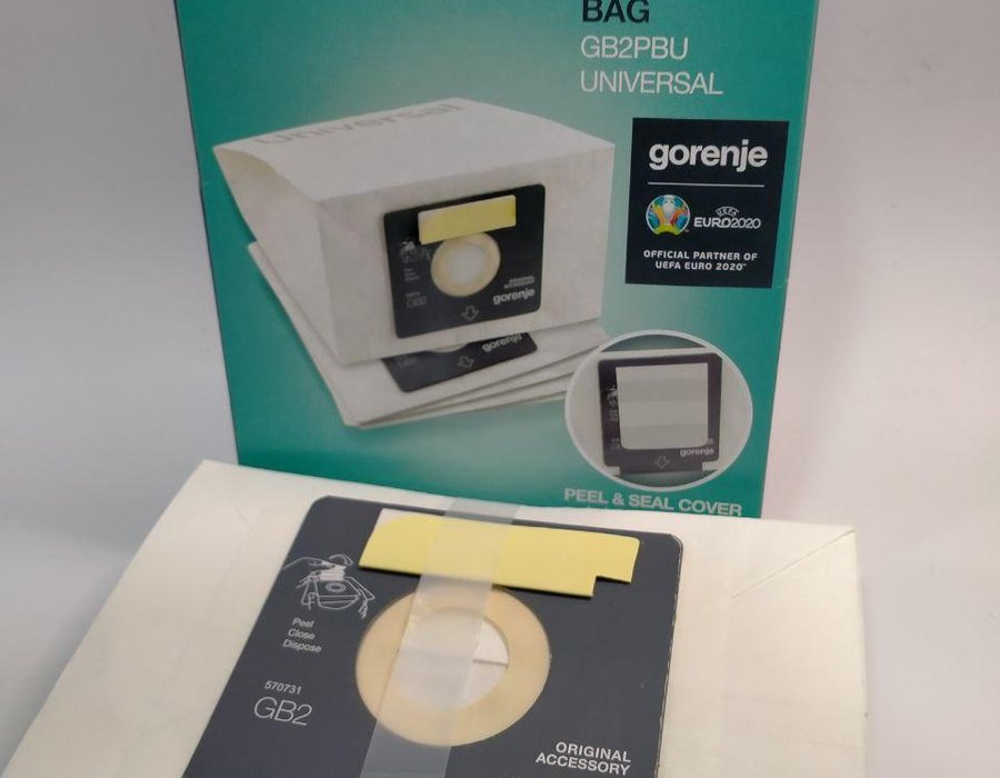 Набір паперових мішків + фільтр двигуна до пилососа Gorenje 570731 (431822) — фото 9