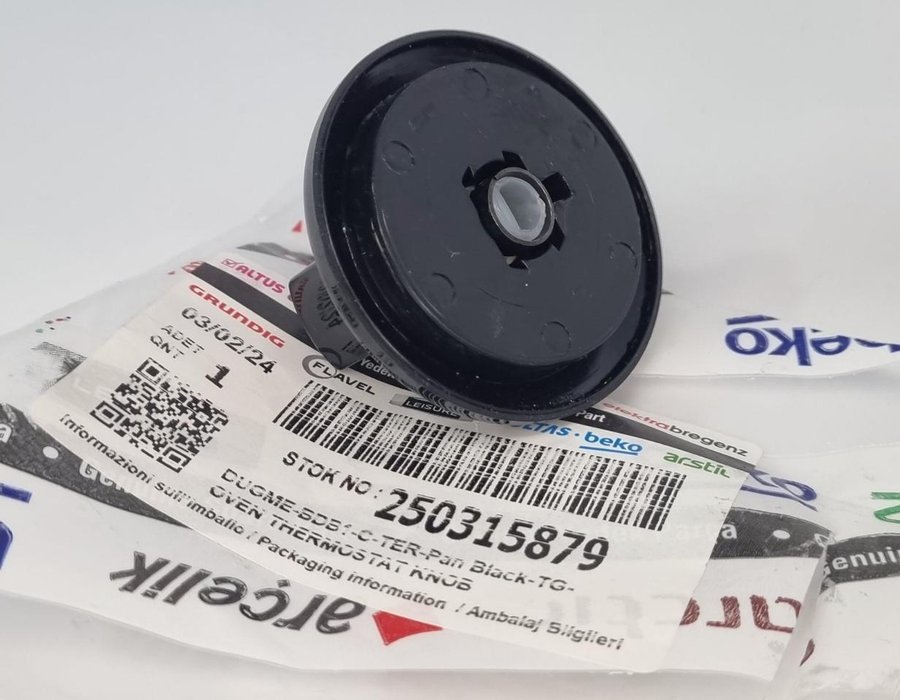 Ручка регулювання температури (термостата) 250315879 плити Beko — фото 10