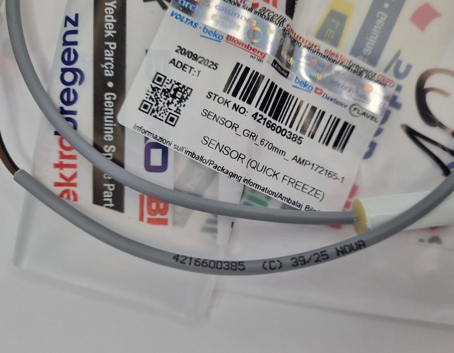 Сенсор температури для холодильника Beko 4216600385 (4216600300) — фото 3