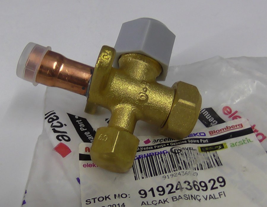 Клапан низького тиску для кондиціонера Beko BXA120, BXA121, BXYA120, BXYA121 9192436929 — фото 3