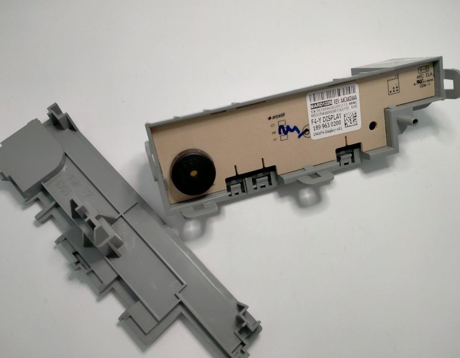 Модуль дисплея з тримачем посудомийної машини Beko (серії "DIS", "DD") 1891530400