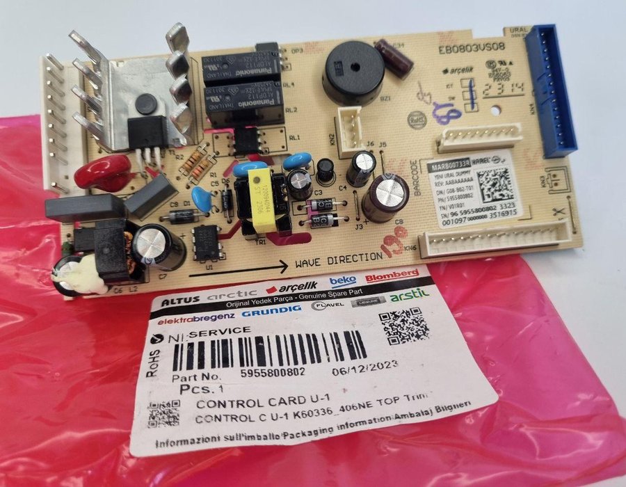 Плата холодильника Beko 5955800802