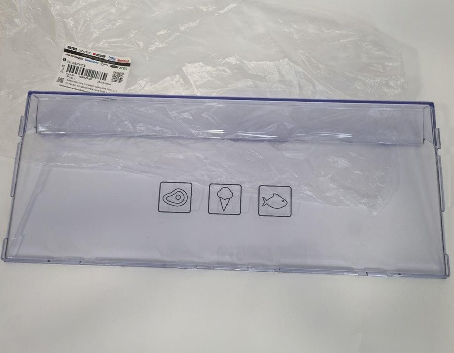 Панель 4640620100 ящика морозильної камери Beko 400 мм * 170 мм — фото 4