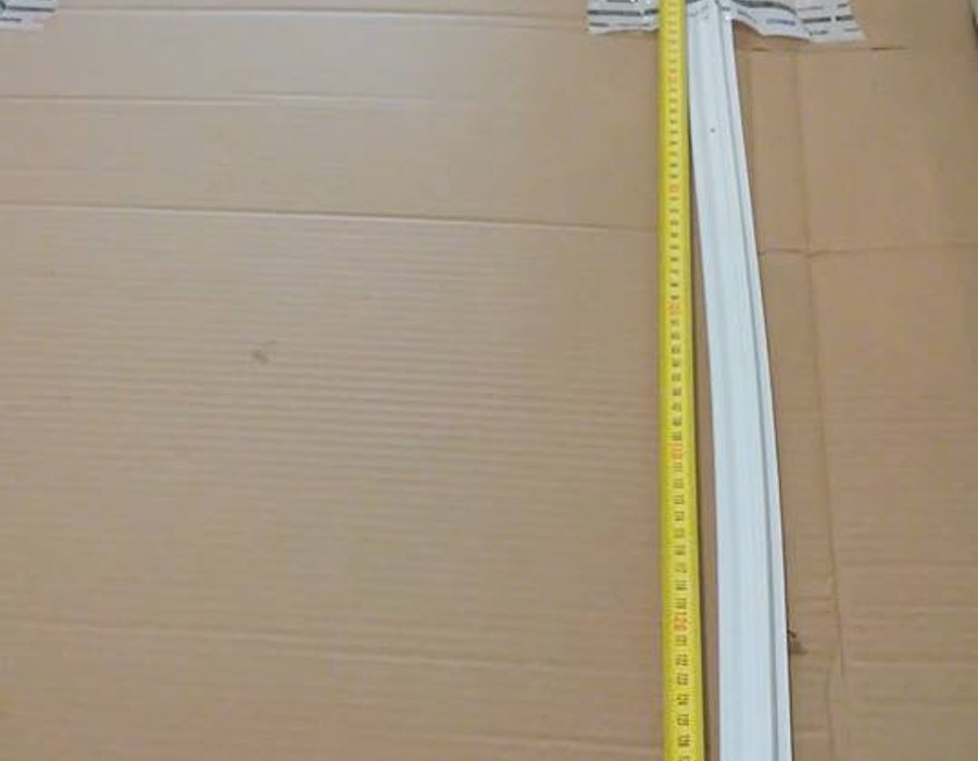 Ущільнювальна гума на морозильну камеру Beko FSA 25300, FS 225300 4546850400 (4668510400) — фото 5