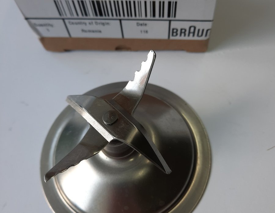 Ніж подрібнювач для стаціонарного блендера Braun JB3060, M1070, MX 2050, JB 3070 7322310944 (AS00000033) — фото 6