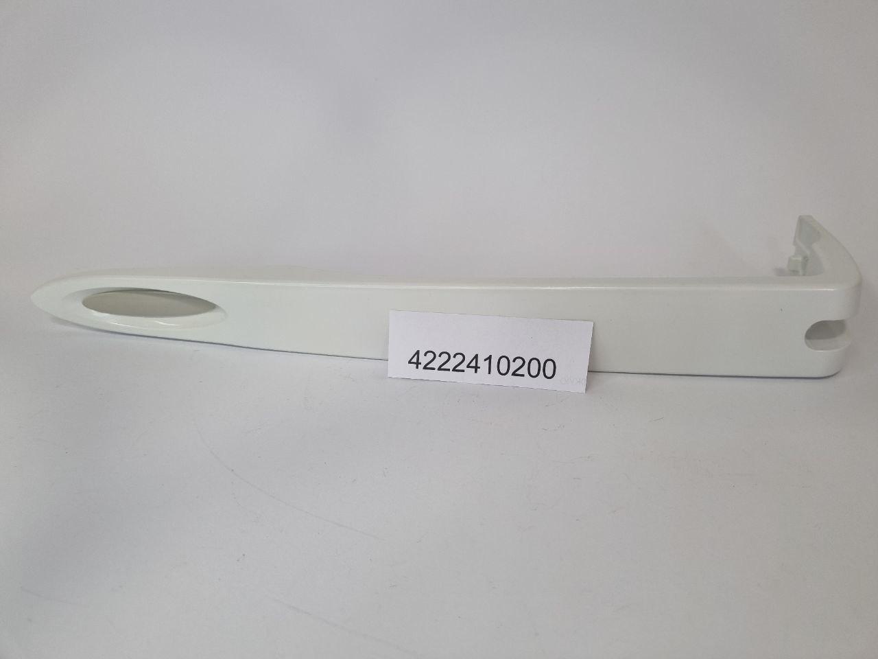 Ручка горизонтальна біла до холодильника Beko для моделей DS, CS, FS - 4222410200 — фото 2
