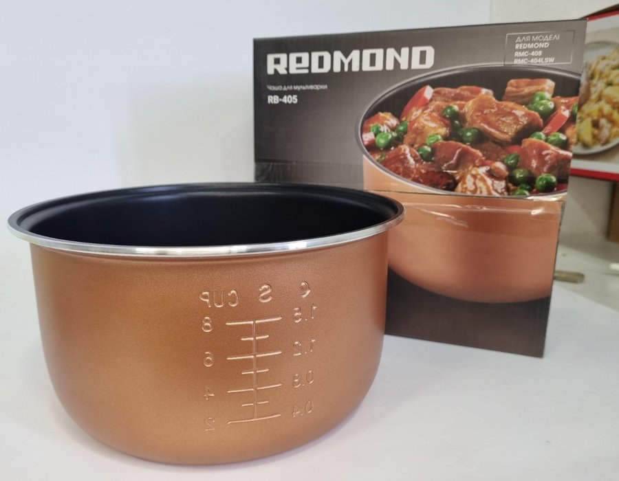 Оригінальна чаша мультиварки Redmond RMC-M404, RMC-M408 RB-405 — фото 3