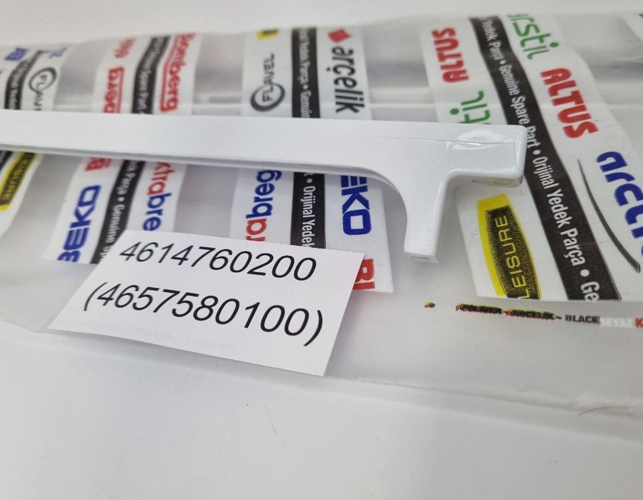 Заднє обрамлення 49,5 см для скляної полиці холодильника Beko 4614760200 (4657580100) — фото 8