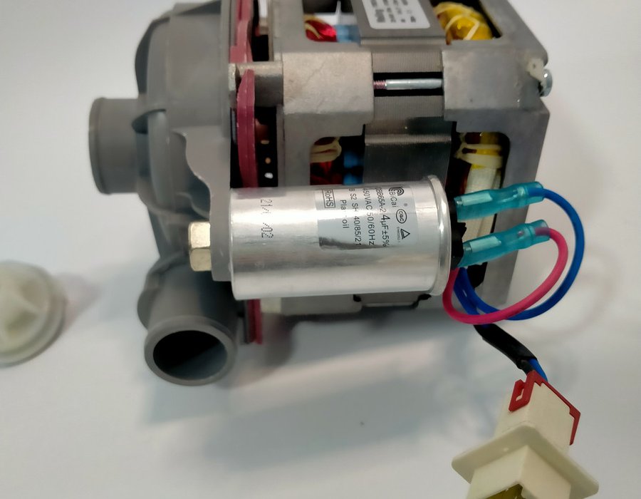 Помпа циркуляційна (насос) посудомийної машини Beko 1740704500 — фото 7