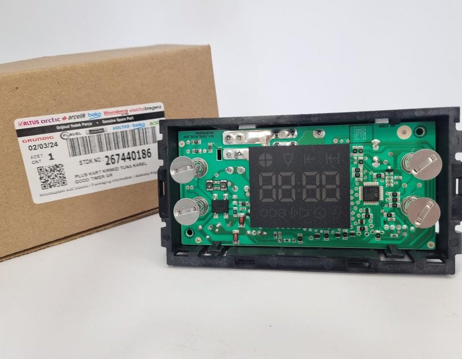 Таймер (плата управління) 267440186 для духової шафи Beko "FSET", "FSM", "FSE", "FSMT" — фото 8
