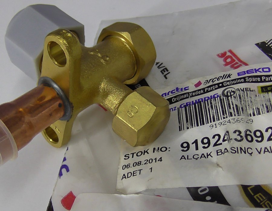 Клапан низького тиску для кондиціонера Beko BXA120, BXA121, BXYA120, BXYA121 9192436929 — фото 8