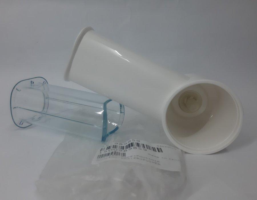 Корпус терок SS-989859 зі штовхачем м'ясорубки Moulinex серії DKA, ME, QA, FP — фото 3