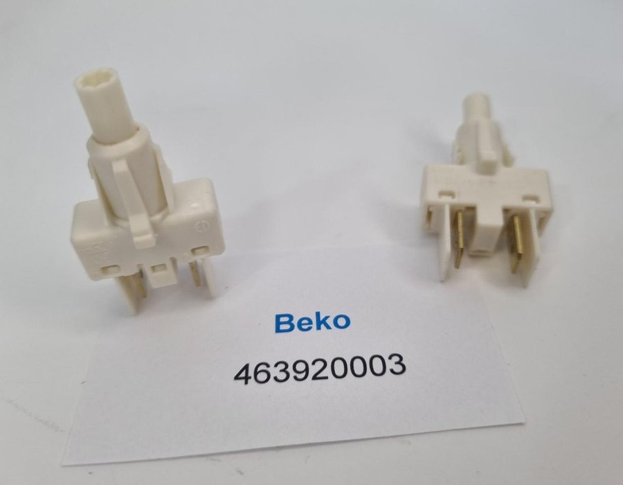 Кнопка запалювання плити Beko для моделей см, SCG, FM, CG, DVG 463920003 — фото 5