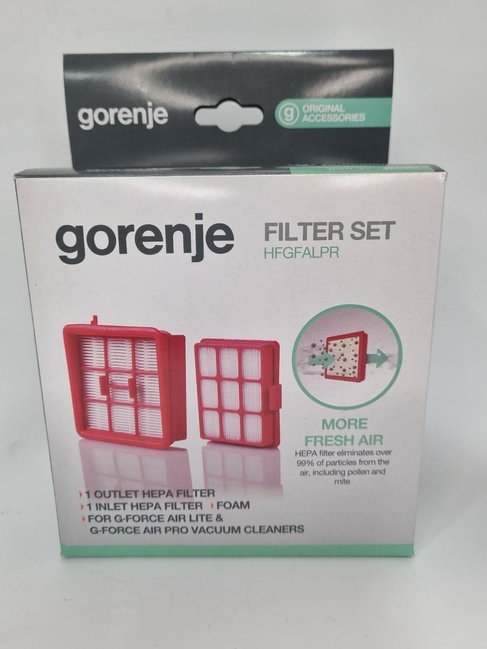 Оригінальний набір 732741 фільтрів HEPA пилососа Gorenje — фото 5