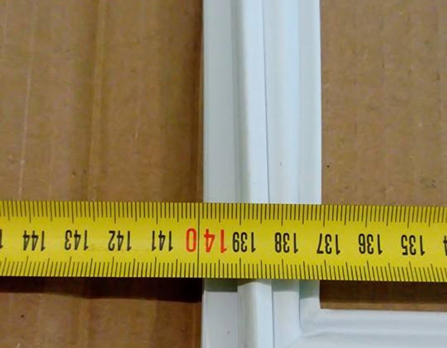 Ущільнювальна гума на морозильну камеру Beko FSA 25300, FS 225300 4546850400 (4668510400) — фото 4