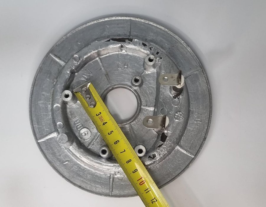 ТЕН (нагрівальний елемент) 900 Вт для мультиварки-скороварки Rotex REPC57-B, REPC58 220074 (2500065) — фото 9