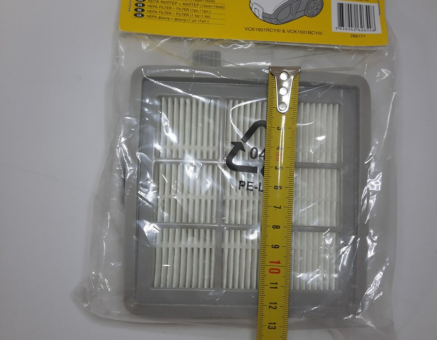 Оригінальний фільтр HEPA 286171 для пилососа Gorenje "VCK" — фото 5
