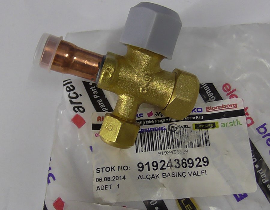 Клапан низького тиску для кондиціонера Beko BXA120, BXA121, BXYA120, BXYA121 9192436929