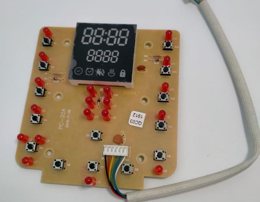 Плата управління до мультиварки Rotex REPC57/REPC58 Smart (PC-20A) 2500182 — фото 4