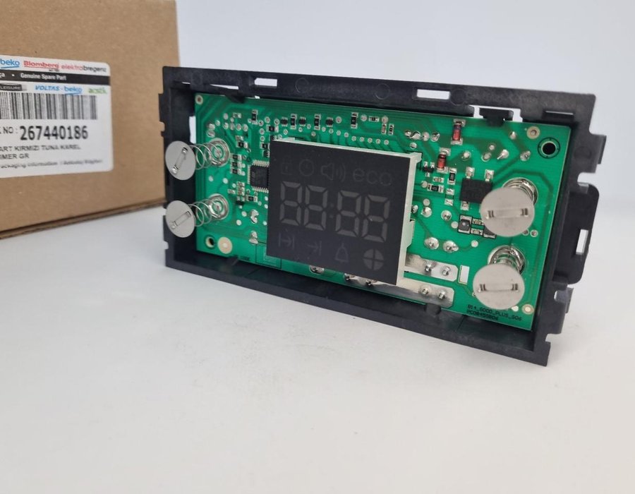 Таймер (плата управління) 267440186 для духової шафи Beko "FSET", "FSM", "FSE", "FSMT" — фото 6