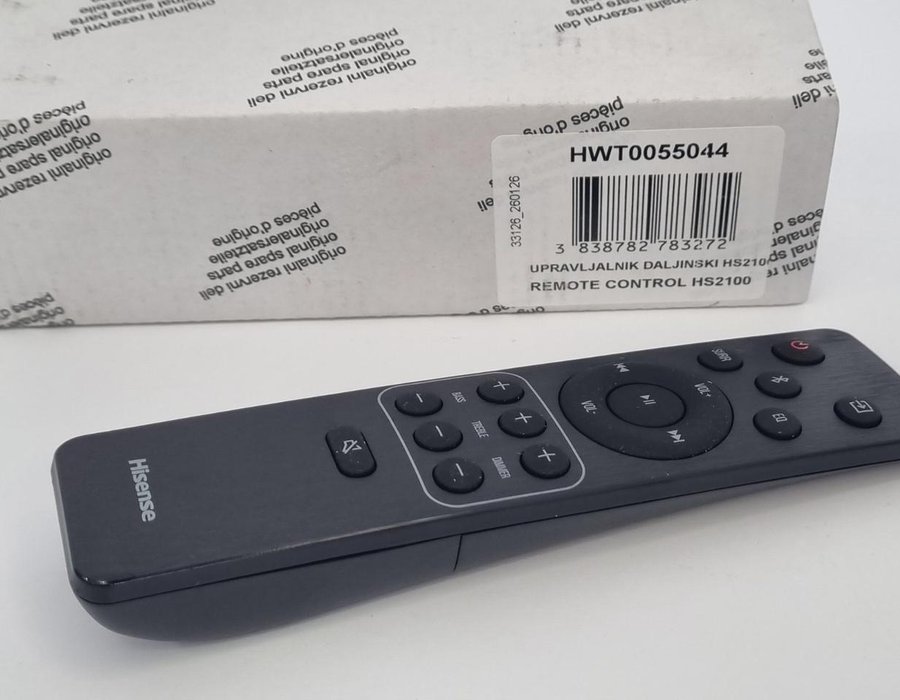 Пульт дістанційного керування для саундбара Hisense HS2100 HWT0055044 — фото 7