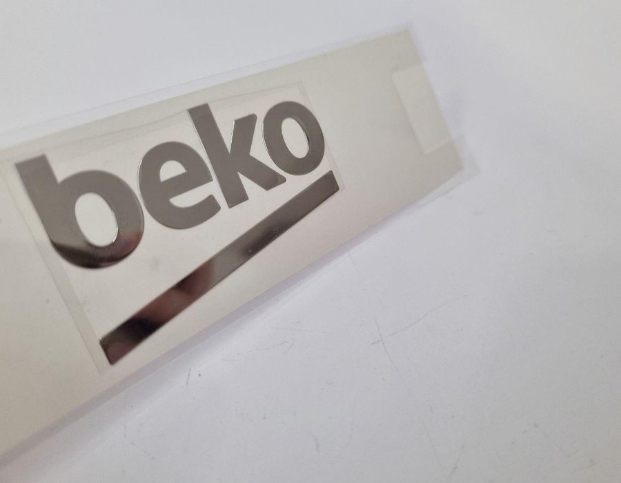 Наклейка-логотип (емблема) бренду Beko 5786590200 (5737560100) — фото 7