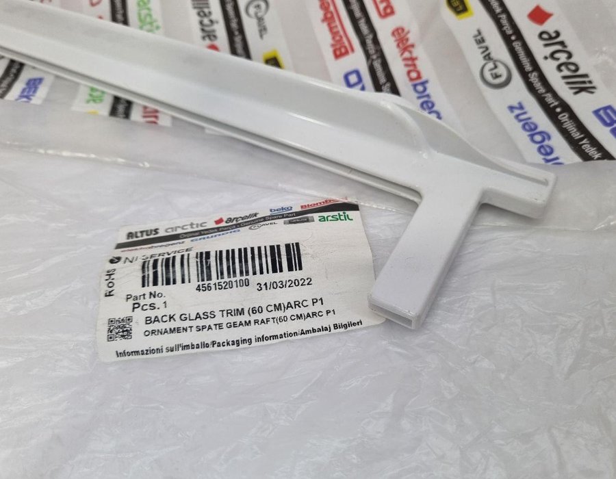 Заднє обрамлення на скло для холодильника Beko CDK, CHK, CSK, CNK 4561520100