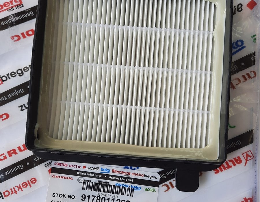 Оригінальний фільтр тонкого очищення HEPA для пилососа Beko VCO42701, VCO42702 9178011268 — фото 5