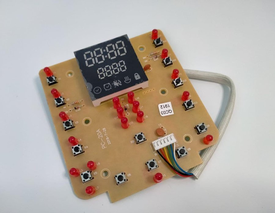 Плата управління до мультиварки Rotex REPC57/REPC58 Smart (PC-20A) 2500182 — фото 8