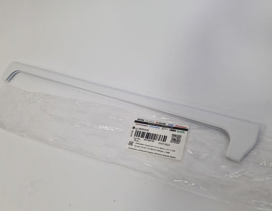 Переднє обрамлення на скло 49.5 см для холодильника Beko CSA, CS, DS, CHA 4614750200 (4657600100) — фото 3