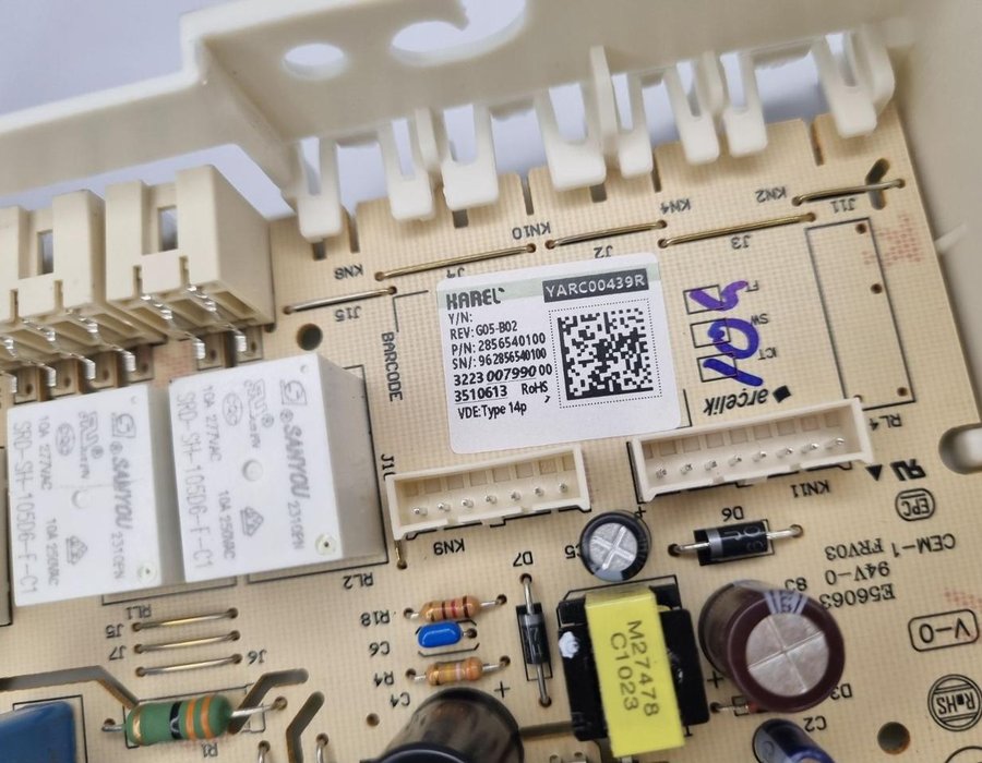 Модуль 2487904000 (2487905000) плата пральної машини Beko — фото 9
