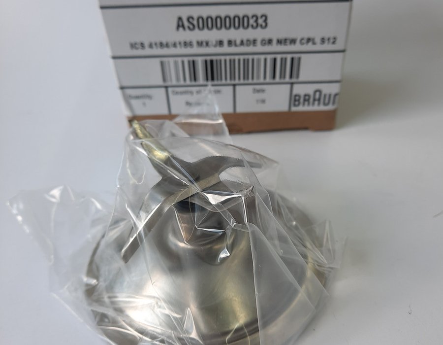 Ніж подрібнювач для стаціонарного блендера Braun JB3060, M1070, MX 2050, JB 3070 7322310944 (AS00000033) — фото 5