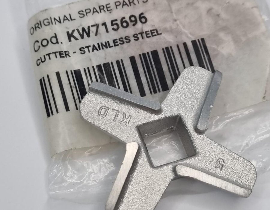 Ніж для насадки м'ясорубки кухонного комбайна Kenwood KW715696 — фото 10