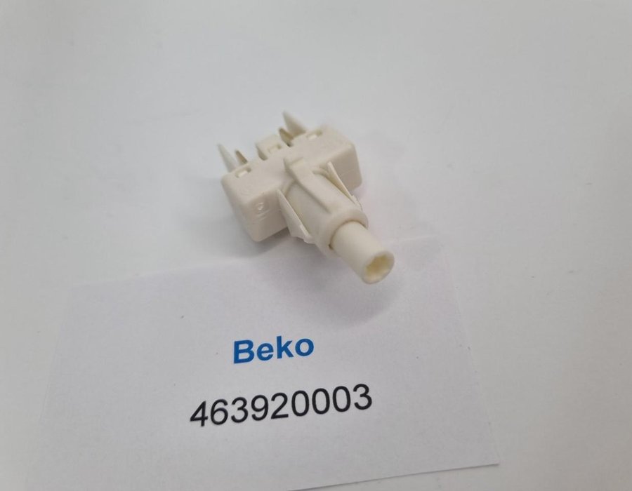 Кнопка запалювання плити Beko для моделей см, SCG, FM, CG, DVG 463920003 — фото 6