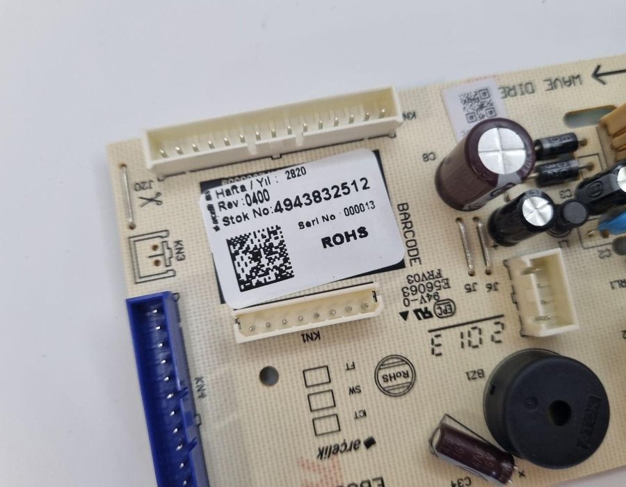 Модуль управління 4943832512 (4943832511) холодильника Beko — фото 6
