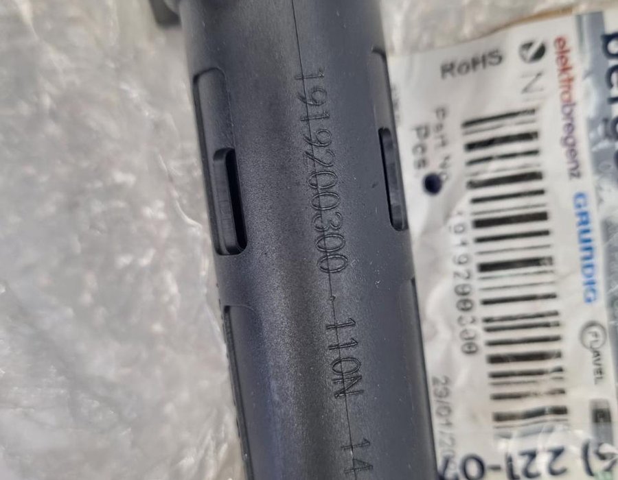 Оригінальний амортизатор 110N для пральної машини Beko WUE6636 XAW 1919200100 (1919200300) — фото 8