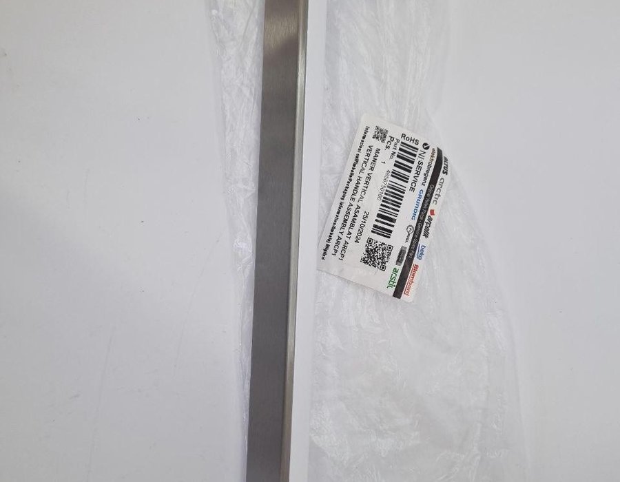 Біло-сіра ручка для холодильника Beko (32,5 см) 4656750100 — фото 10