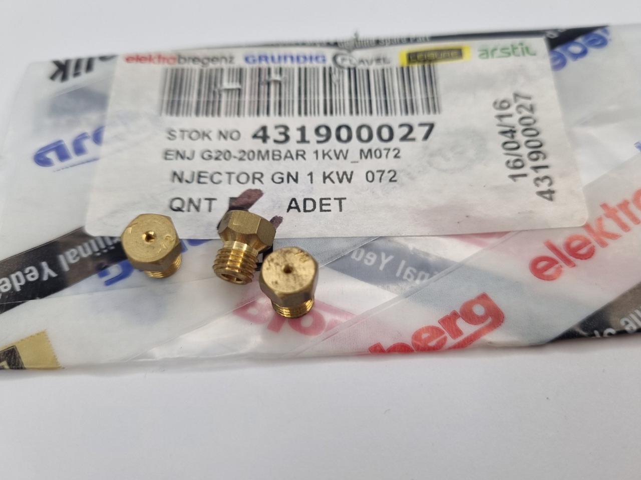 Форсунка (інжектор) природного газу Beko 1 KW