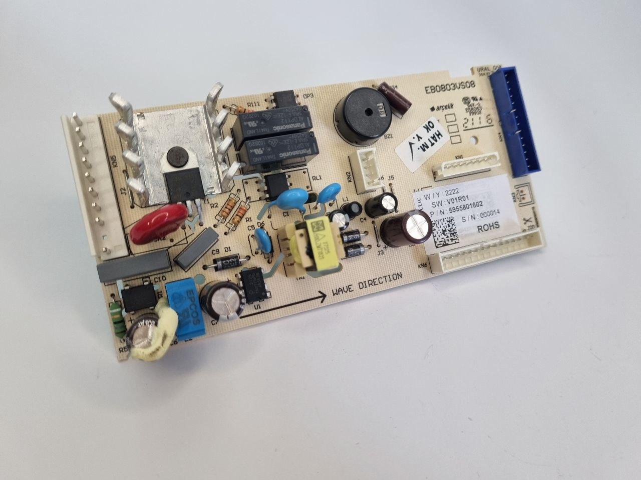 Плата управління 5955801602 (5955801601) холодильника Beko — фото 3